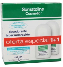 Somatoline Déodorant Hipersudoración Roll-on 30ml Duplo