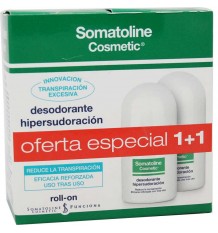 Somatoline Desodorante Hipersudoración Roll-on 30ml Duplo