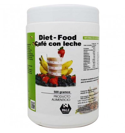 Diet Food Cafe con Leche 500 g Nale