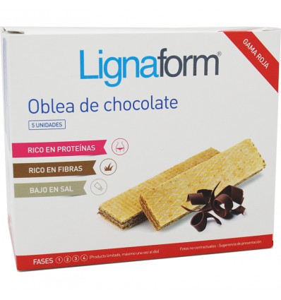 Lignaform Oblea Chocolate 5 Unidades