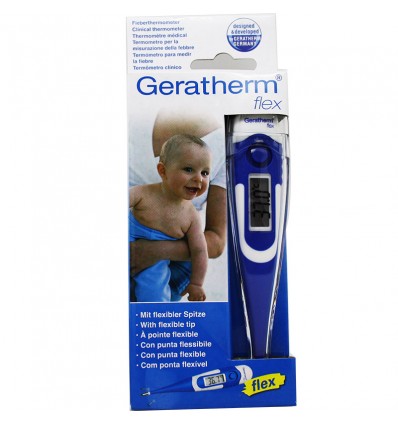 Geratherm Thermomètre Numérique bleu