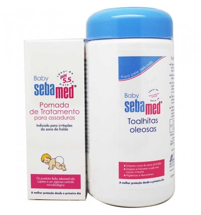 Baby Sebamed Pack Toallitas Pomada Tratante Baby Sebamed Pack Toallitas Pomada Tratante