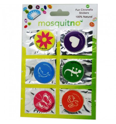 Mosquitno 6 Parches Stickers Antimosquitos