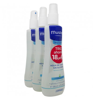 Mustela eau de Cologne sans Alcool, 200 ml Trois Épargne
