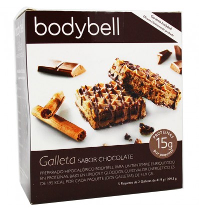 Bodybell Galletas Chocolate 10 Unidades 202 g Bodybell Galletas Chocolate 10 Unidades 202 g