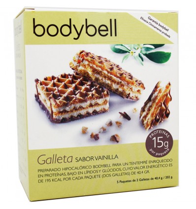 Bodybell Galletas Vainilla 10 Unidades 202 g