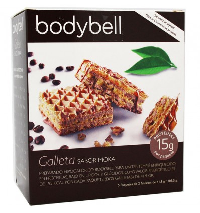 Bodybell Galletas Moka 10 Unidades 209 g Bodybell Galletas Moka 10 Unidades 209 g