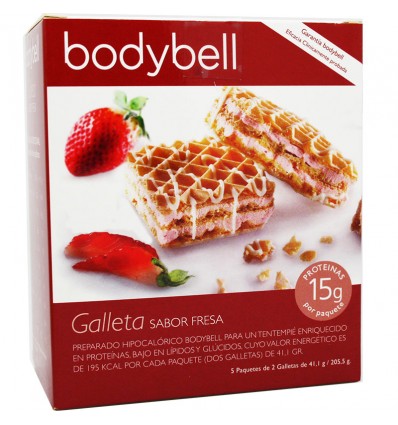 Bodybell Strawberry Cookies 10 Units 202 g