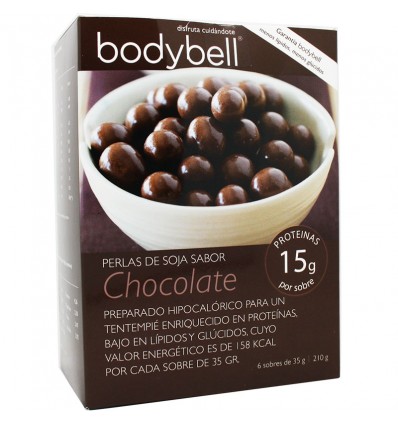 Bodybell Perlas Soja Chocolate 6 Sobres