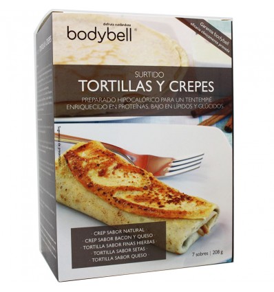 Bodybell Sortierte Tortillas Crepes 7 Beutel