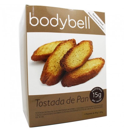 Bodybell Toastbrot 4 Packungen 120 g