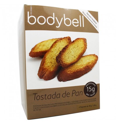 Bodybell Tostada Pan 4 Paquetes 120 g