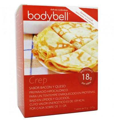 Bodybell Crep Bacon queso 7 Sobres