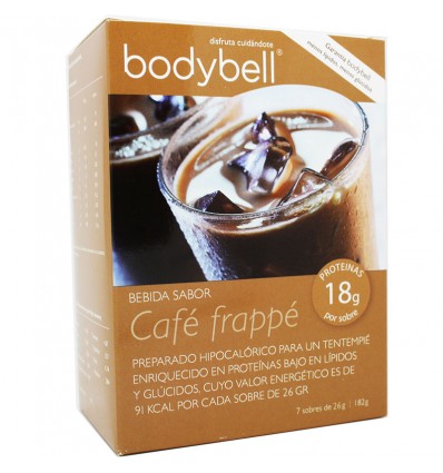 Bodybell Bebida Cafe Frappé 7 Sobres