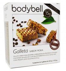 Bodybell Galletas Moka Baja Azucar 10 unidades