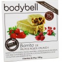 Bodybell Barritas Frutos Rojos Crunch 5 Unidades