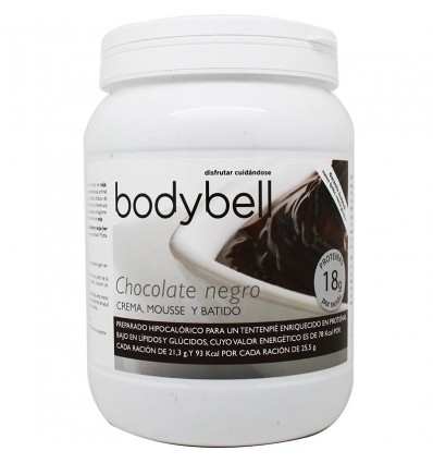Bodybell Bote Crema Chocolate Negro 450 g