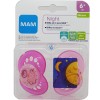 Mam Baby Chupete Night Silicona Rosa 6 meses