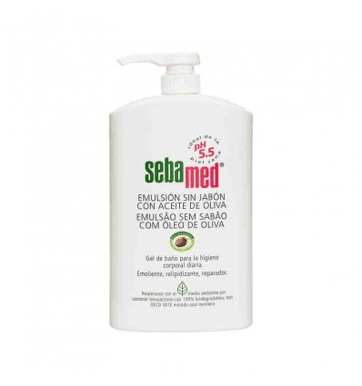 Sebamed Emulsion Sin Jabon Aceite de oliva 1000 ml 