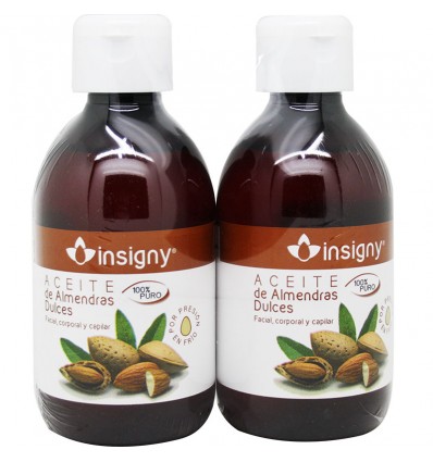 Insigny Aceite de Almendras Duplo 500 ml Insigny Aceite de Almendras Duplo 500 ml