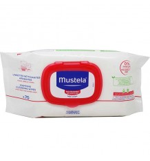 Mustela Piel Sensible Toallitas 70 unidades