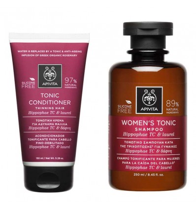 Apivita Pack Tonificante Mujer Champu Acondicionador Apivita Pack Tonificante Mujer Champu Acondicionador