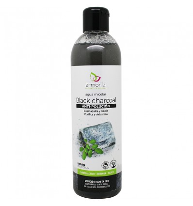 Armonia Agua Micelar Black Charcoal Anti Polucion 300 ml