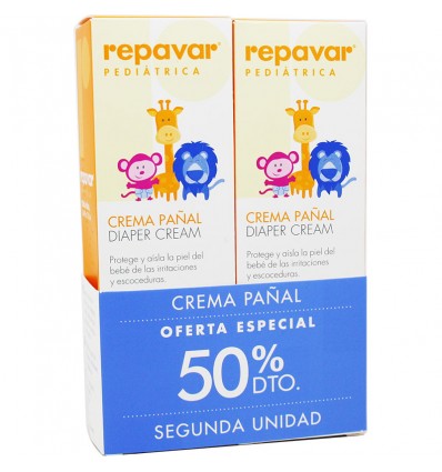Repavar Pediatrica Cream Diaper Duplo Savings