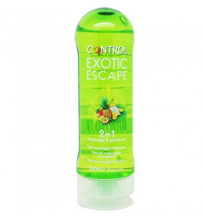 Control Gel Masaje Exotic Escape 200 ml Control Gel Masaje Exotic Escape 200 ml