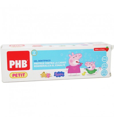Phb Petit Peppa Pig Gel Dentifrico Strawberry 75 ml