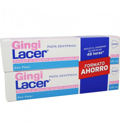 Pâte Gingilacer 125 ml Double Paquet