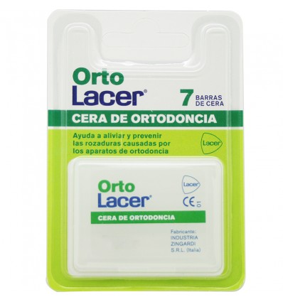 Ortolacer Cera Ortodoncia 7 Barras Cera