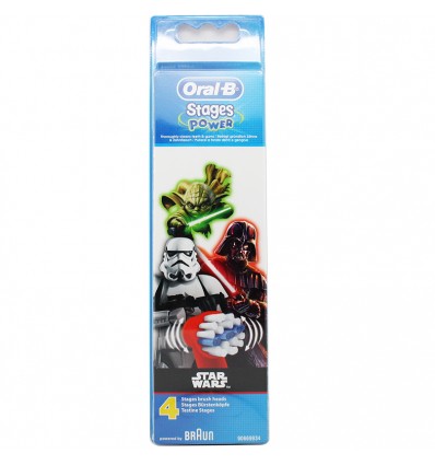 Oral B Cabezal Star Wars 4 Unidades