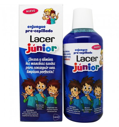 Lacer Junior Enjuague Pre Cepillado 500 ml