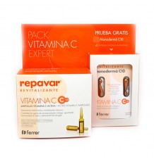 Repavar Revitalizante 20 Ampollas + 4 Capsulas Monoderma