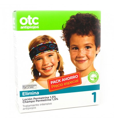 Otc Antipiojos Permetrina Pack Locion Champo