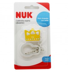Nuk Chain Sujetachupete With Ring Crown King