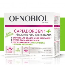 Oenobiol Captador 3 en 1 Perdida de Peso Intensificada 60 Capsulas