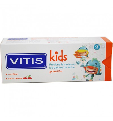 Vitis Kids Gel Dentifrico Cereza 50 ml