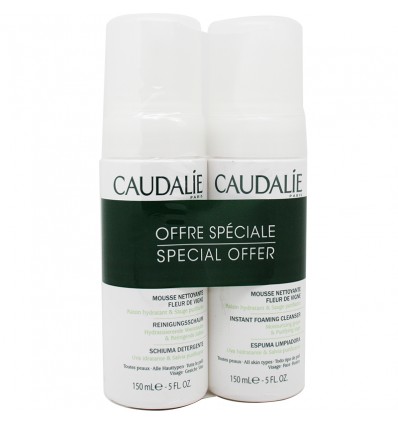 Caudalie Espuma Limpiadora Duplo 300 ml