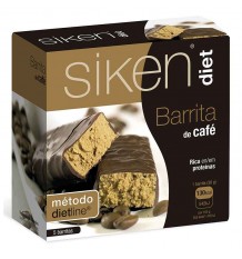 Siken Diet Barra Cafe 5 Unidades