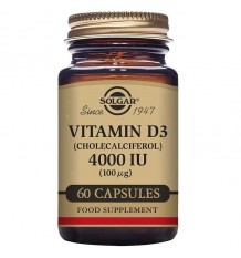 Solgar Vitamin D3 4000 IE 60 Kapseln