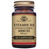 Solgar Vitamina D3 4000 ui 60 Capsulas