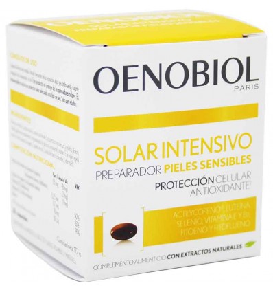 Oenobiol Intensive Solar, Empfindliche Haut 30 Kapseln