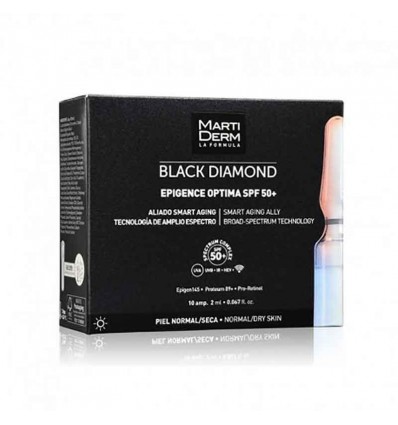 Martiderm Black Diamond Epigence Optima SPF50 10 ampollas