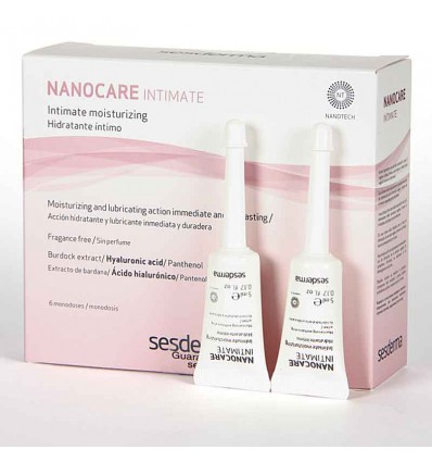 Nanocare Intimate Sesderma Gel Hidratante Intimo 6 Monodosis