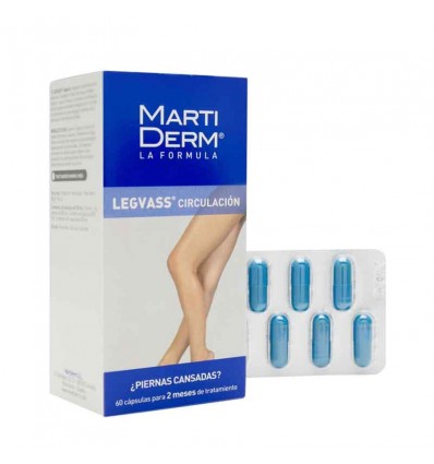 Martiderm Legvass 60 Capsulas