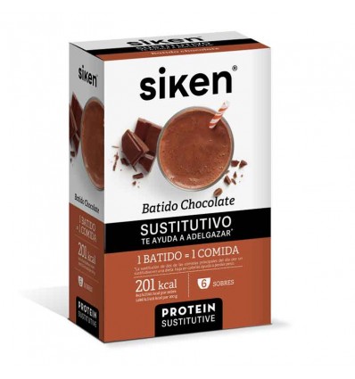 Siken Batido Chocolate 6 Sobres