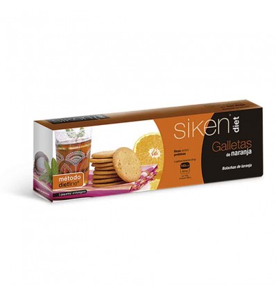 Siken Diet Galletas Naranja 15 Unidades