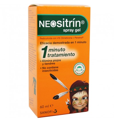Neositrin Spray Gel Liquido Antipiojos 60 ml Neositrin Spray Gel Liquido Antipiojos 60 ml